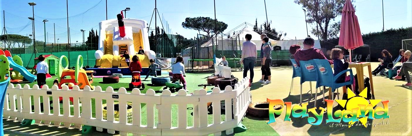 playland roma, giochi per bambini, campo estivo, intrattenimento bambino, parco giochi roma