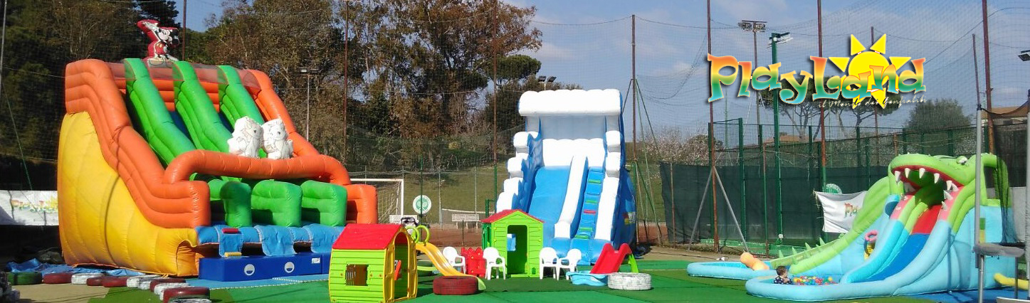playland roma, giochi per bambini, campo estivo, intrattenimento bambino, parco giochi roma